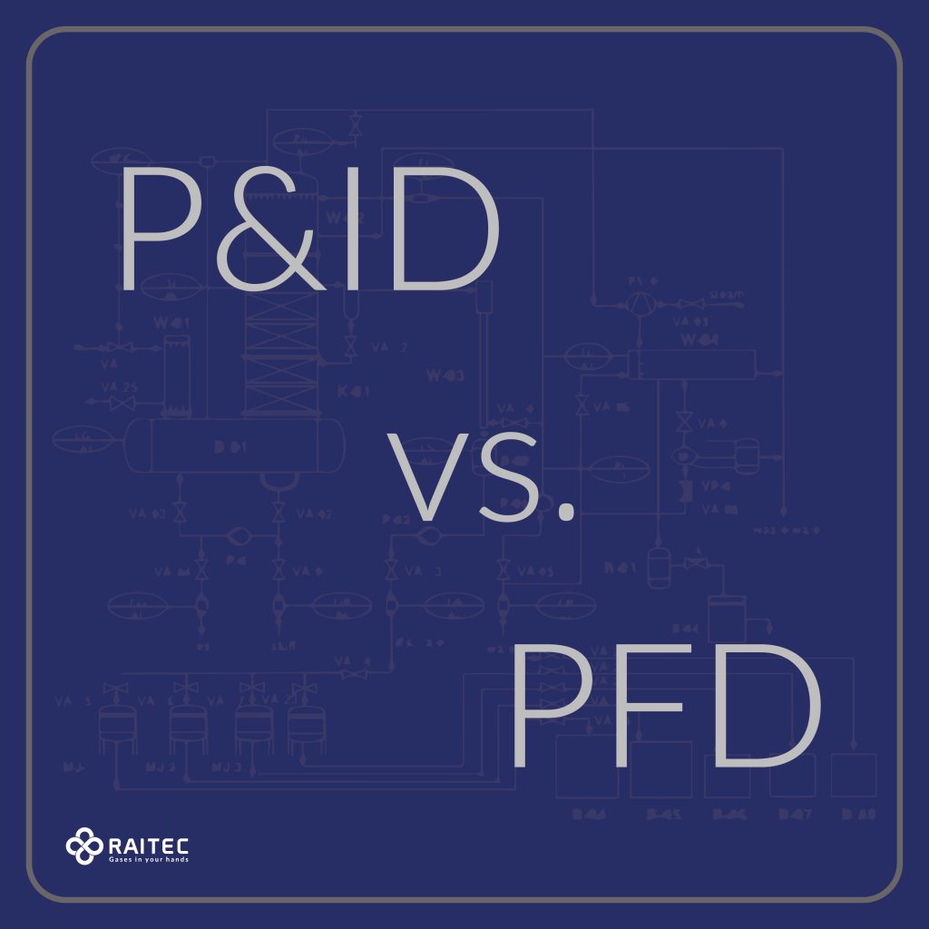 مقایسه نقشه های P&ID و PFD